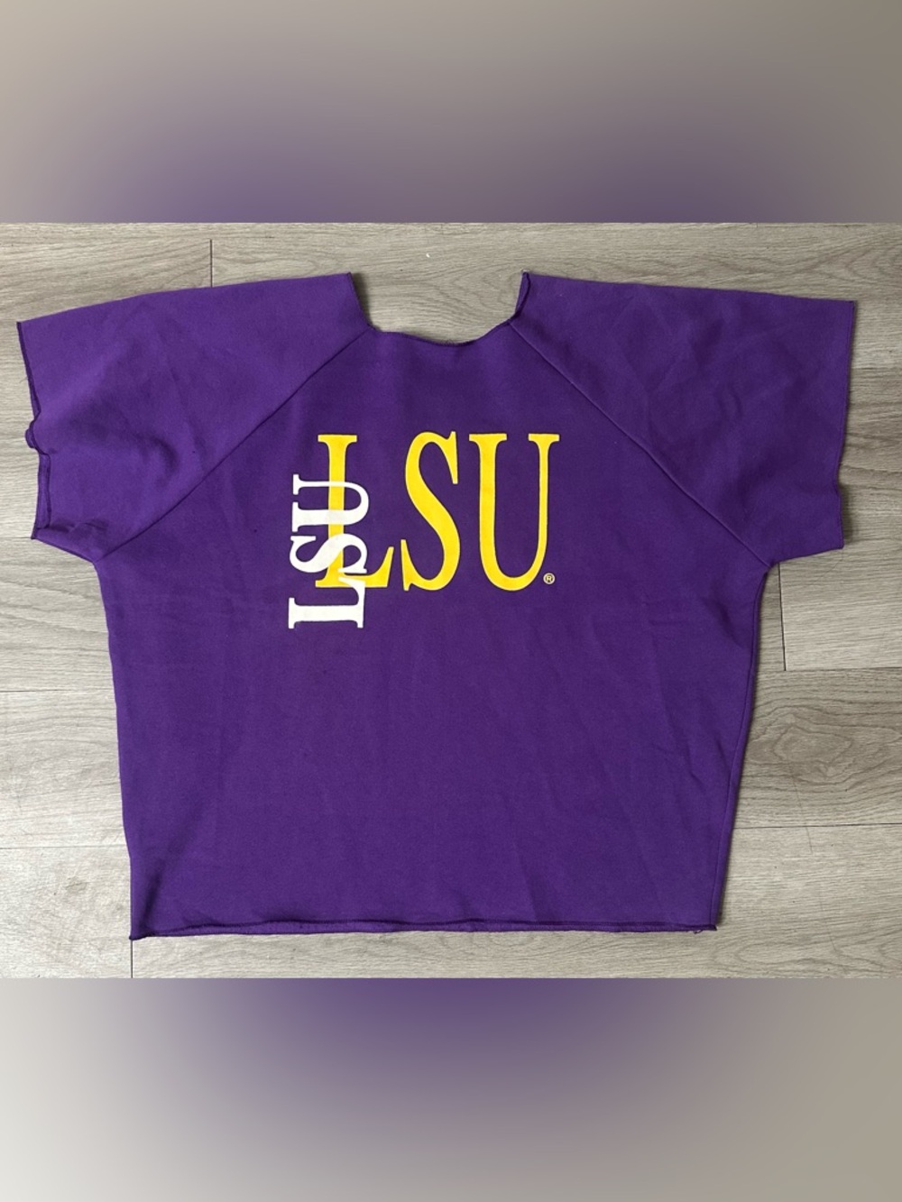 Vintage 90’s LSU oversized sweatshirt. (See measurements) L unisex